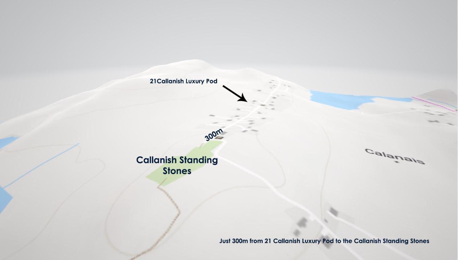 21 Callanish Luxury Pod Buitenkant foto